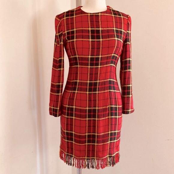 Geary Roark Kamisato Plaid Dress - Picture 1 of 6